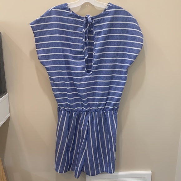 Chambray Romper - Picture 2 of 4